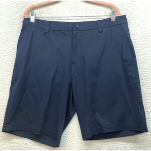 Rhone Commuter Shorts Mens 34 Blue Chino Performance Preppy Golf Stretch Casual